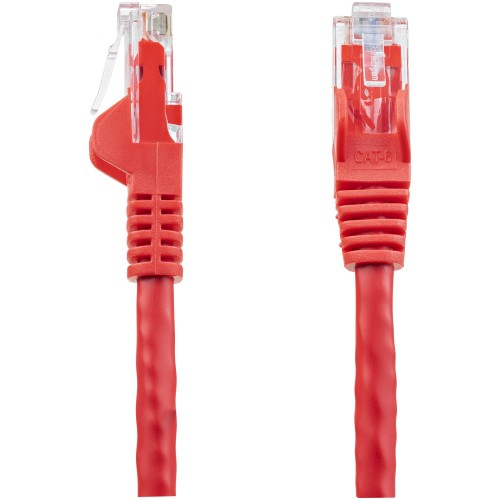 StarTech.com N6PATCH10RD networking cable Red 120.1" (3.05 m) Cat6 U/UTP (UTP)