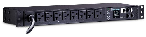 CyberPower PDU31002 power distribution unit (PDU) 8 AC outlet(s) 1U Black