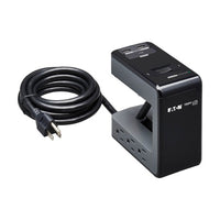 Tripp Lite TLP648UCBAM surge protector Black, Gray 6 AC outlet(s) 120 V