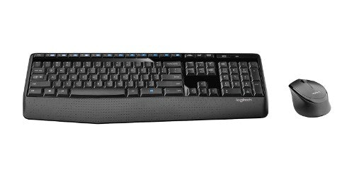 Logitech 920-006481 keyboard Mouse included Universal RF Wireless QWERTY English Black