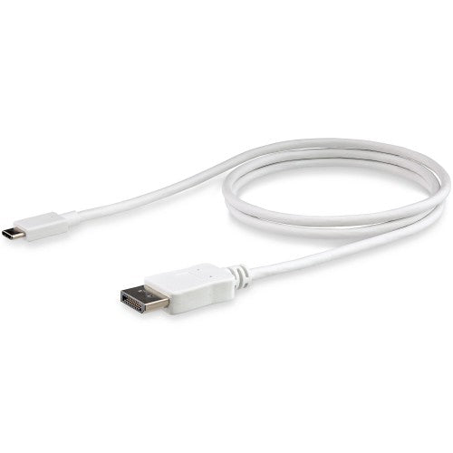 StarTech.com CDP2DPMM1MW video cable adapter 39.4" (1 m) USB Type-C DisplayPort White