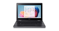 Acer TravelMate Spin B3 TMB311R-33-C04F Intel® Celeron® N N100 Hybrid (2-in-1) 11.6" Touchscreen HD 4 GB LPDDR5-SDRAM 128 GB SSD Wi-Fi 6 (802.11ax) Windows 11 Pro Education Black