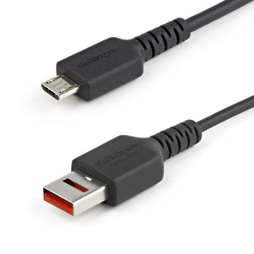 StarTech.com USBSCHAU1M USB cable USB 2.0 39.4" (1 m) USB A Micro-USB B Black