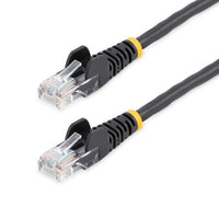 StarTech.com 45PATCH100BK networking cable Black 1200.8" (30.5 m) Cat5e U/UTP (UTP)