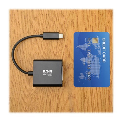 Tripp Lite U444-06N-DVIBAM video cable adapter 5.91" (0.15 m) USB Type-C DVI-D Black