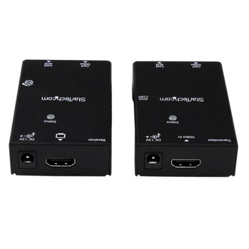 StarTech.com ST121SHD50 AV extender AV transmitter & receiver Black