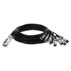 AddOn Networks CAB-O-8S-200G-3M-AO InfiniBand/fibre optic cable 118.1" (3 m) OSFP 8xSFP28 Black, Silver