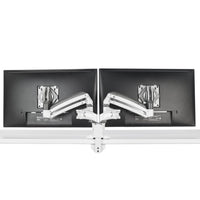 Chief KX Low-Profile Dual Monitor Arm 30" White Desk