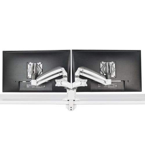 Chief KX Low-Profile Dual Monitor Arm 30" White Desk