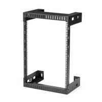 StarTech.com RK15WALLO rack cabinet 15U Wall mounted rack Black