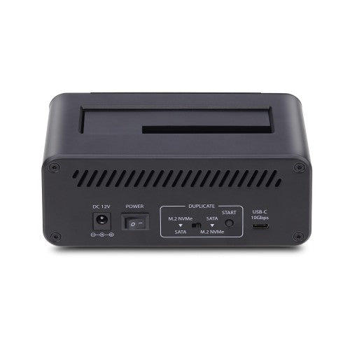 StarTech.com N2-M2-SSD-DUPLICATOR media duplicator HDD/SSD duplicator Black 1 copies