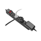 Tripp Lite TLP6B surge protector Black 6 AC outlet(s) 120 V 72" (1.83 m)