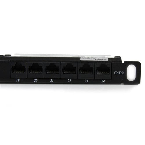 StarTech.com PANELHU24 patch panel 0.5U