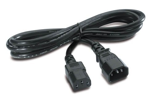 APC C13/C14 2.5m Black 98.4" (2.5 m) C14 coupler C13 coupler