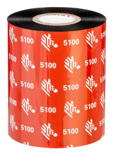 Zebra 5100 Resin thermal ribbon 17716.5" (450 m) Black