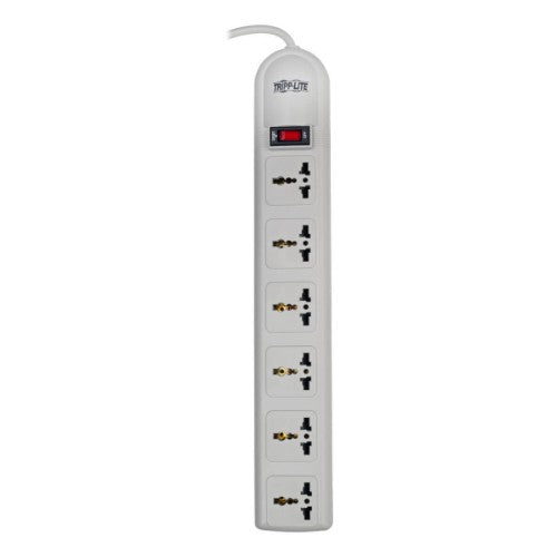 Tripp Lite SUPER6OMNID surge protector Gray 6 AC outlet(s) 220-250 V 70.9" (1.8 m)
