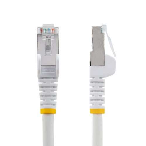 StarTech.com NLWH-10F-CAT6A-PATCH networking cable White 118.1" (3 m) S/FTP (S-STP)