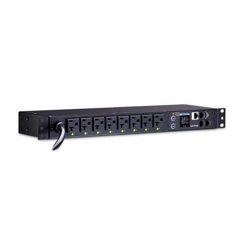 CyberPower PDU41002 power distribution unit (PDU) 8 AC outlet(s) 1U Black