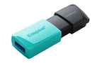 Kingston Technology DataTraveler Exodia M USB flash drive 256 GB USB Type-A 3.2 Gen 1 (3.1 Gen 1) Black, Turquoise