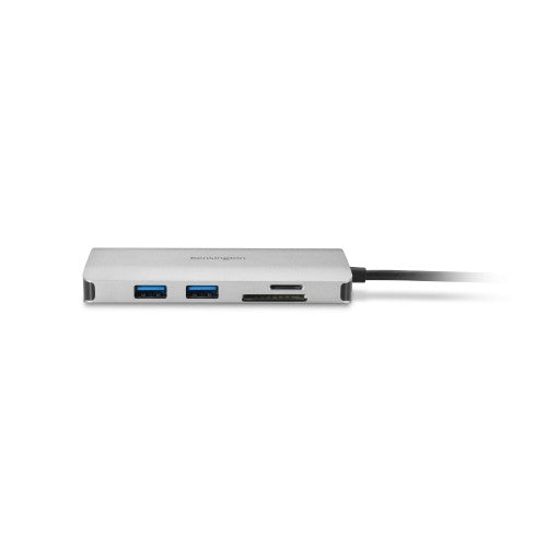 Kensington UH1400P USB 3.2 Gen 1 (3.1 Gen 1) Type-C Black, Silver