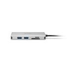 Kensington UH1400P USB 3.2 Gen 1 (3.1 Gen 1) Type-C Black, Silver