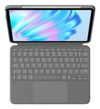 Logitech Combo Touch for iPad Air 11-inch (M2 & M3), iPad Air (5th gen) QWERTY English Smart Connector Gray