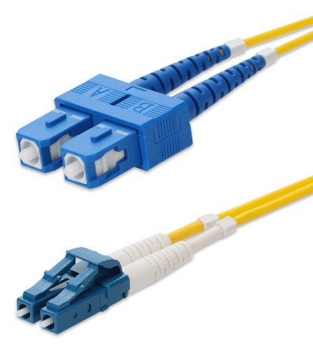 AddOn Networks ADD-SC-LC-9M9SMFP InfiniBand/fibre optic cable 354.3" (9 m) OFNR Yellow