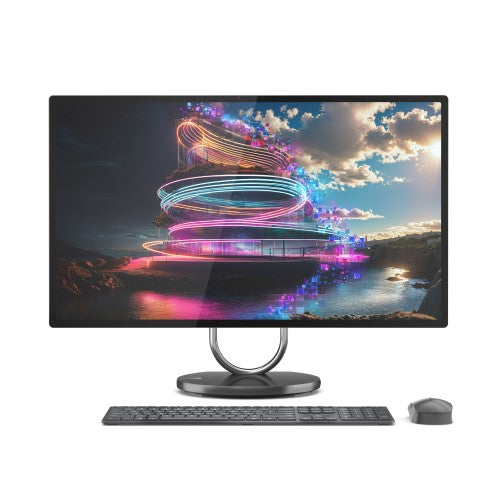 Lenovo Yoga AIO 32ILL10 Copilot+ PC Intel Core Ultra 7 258V 31.5" 3840 x 2160 pixels All-in-One PC 32 GB LPDDR5x-SDRAM 1 TB SSD NVIDIA GeForce RTX 4050 Windows 11 Pro Wi-Fi 7 (802.11be) Gray