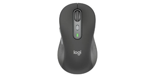 Logitech 920-012427 keyboard Mouse included Office RF Wireless + Bluetooth QWERTY English Graphite