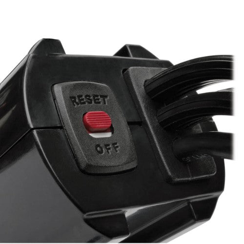 Tripp Lite TLP310DMUSB surge protector Black 3 AC outlet(s) 120 V 120" (3.05 m)