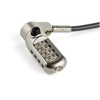 StarTech.com LTULOCK4D cable lock Black, Silver 78.7" (2 m)