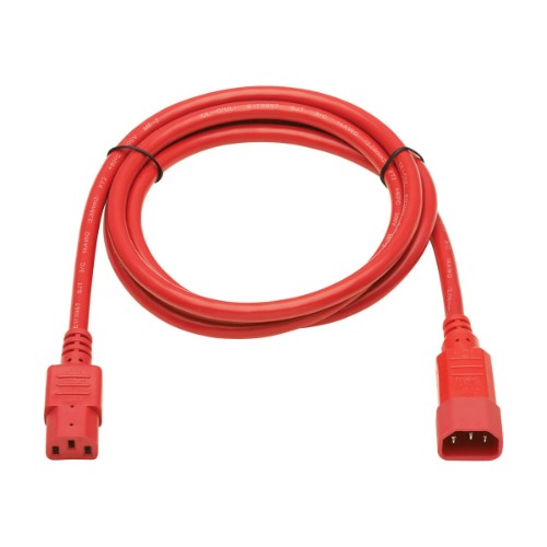 Tripp Lite P005-006-ARD power cable Red 70.9" (1.8 m) C14 coupler C13 coupler