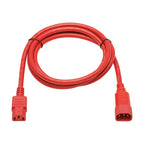 Tripp Lite P005-006-ARD power cable Red 70.9" (1.8 m) C14 coupler C13 coupler