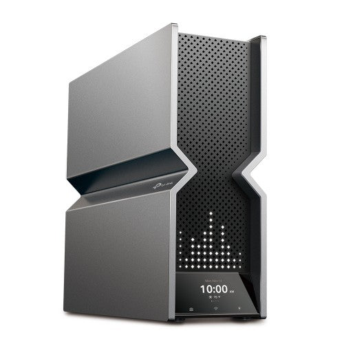 TP-Link Archer BE900 wireless router Multi-Gigabit Ethernet Quad-band (2.4 GHz / 5 GHz-1 / 5 GHz-2 / 6 GHz) Black, Gray