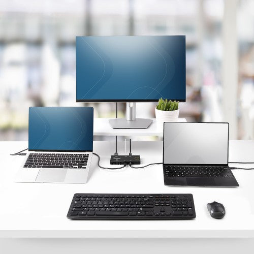 StarTech.com C2-H46-UC2-PD-KVM KVM switch Black