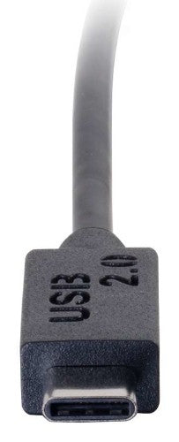 C2G 3ft, USB 2.0 Type C, USB B USB cable 35.8" (0.91 m) USB C Black