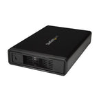 StarTech.com S351BMU33ET storage drive enclosure HDD enclosure Black 3.5"