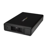 StarTech.com S351BMU33ET storage drive enclosure HDD enclosure Black 3.5"