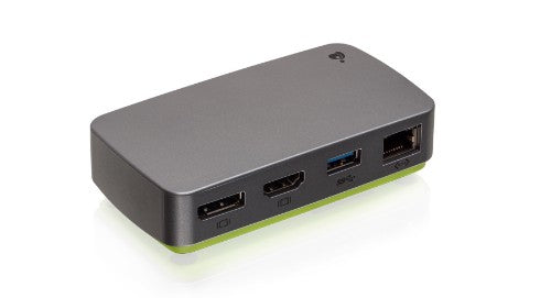 iogear GTD300 laptop dock/port replicator Thunderbolt 3 Gray
