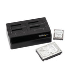 StarTech.com SDOCK4U33 storage drive docking station USB 3.2 Gen 1 (3.1 Gen 1) Type-B Black
