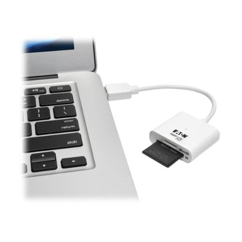 Tripp Lite U352-06N-SD card reader USB 3.2 Gen 1 (3.1 Gen 1) White