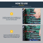 StarTech.com PEX4SFF8643 interface cards/adapter Internal U.2