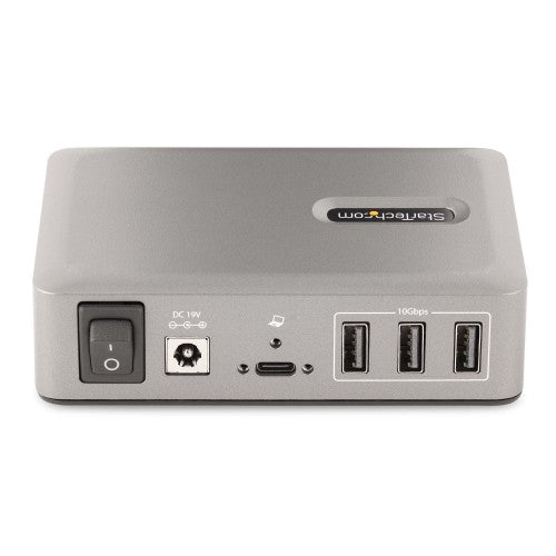 StarTech.com 10G8A2CS-USB-C-HUB interface hub USB 3.2 Gen 2 (3.1 Gen 2) Type-C 10000 Mbit/s Gray