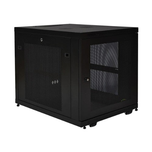 Tripp Lite SR12UB rack cabinet 12U Freestanding rack Black