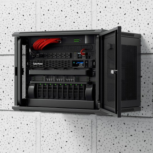 CyberPower CP2000PFCRM1U uninterruptible power supply (UPS) Line-Interactive 2 kVA 1200 W 5 AC outlet(s)