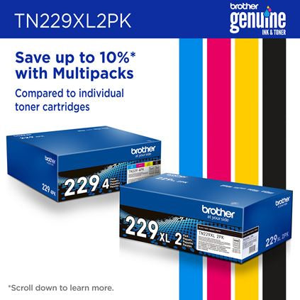 Brother TN-229XL2PK toner cartridge 1 pc(s) Original Black