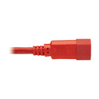 Tripp Lite P005-006-ARD power cable Red 70.9" (1.8 m) C14 coupler C13 coupler