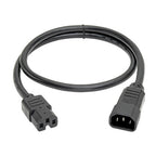 Tripp Lite P018-003 power cable Black 35.4" (0.9 m) C14 coupler C15 coupler