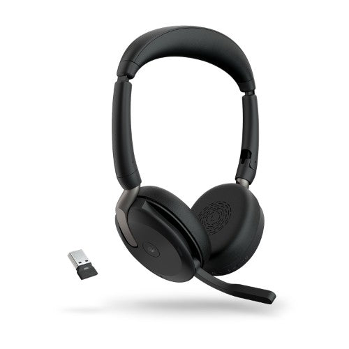 Jabra Evolve2 65 Flex Headset Wireless Head-band Office/Call center USB Type-A Bluetooth