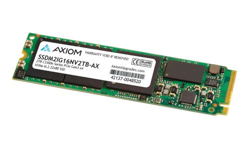 Axiom SSDM2IG16NV2TB-AX internal solid state drive 2 TB M.2 PCI Express 3.0 NVMe 3D NAND